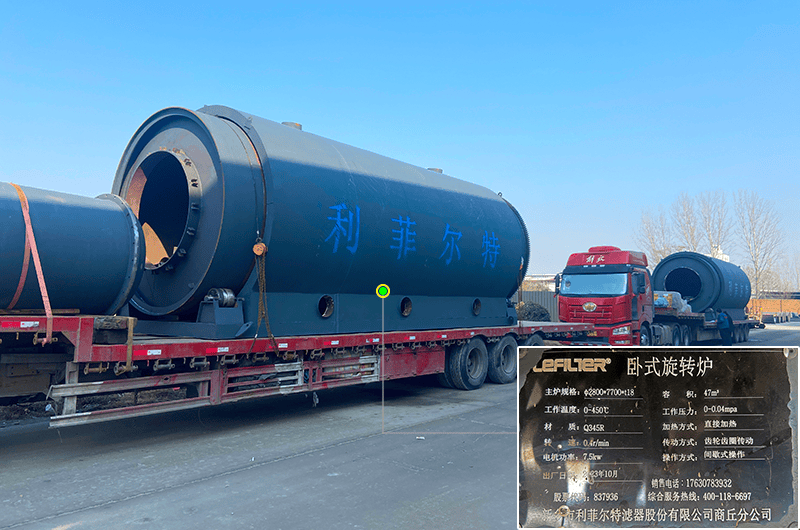 廢輪胎熱裂解煉油設(shè)備爐膽為什么會(huì)鼓包變形？