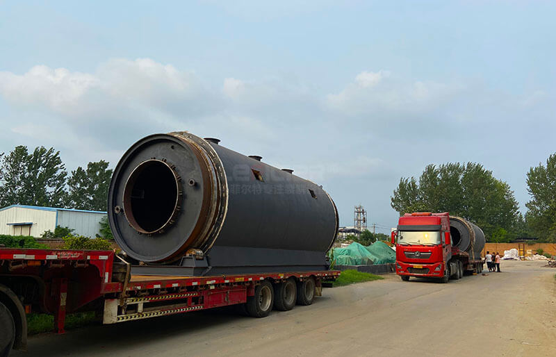 河北石家莊10萬噸輪胎煉油項(xiàng)目訂購(gòu)設(shè)備發(fā)車01